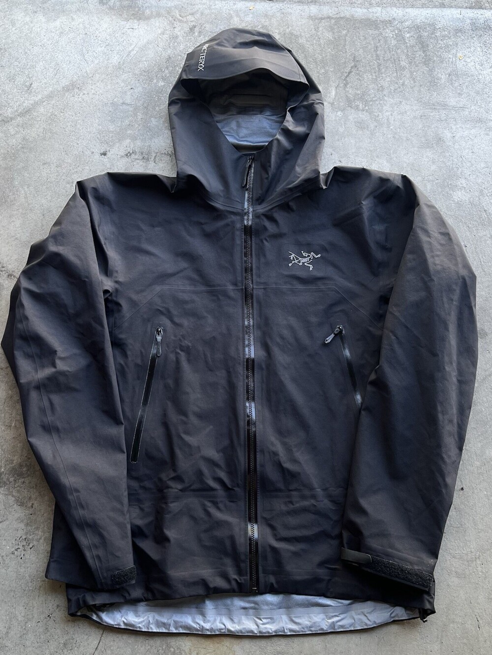 Arc'teryx Beta Jacket M Medium Goretex Black Rain Shell Gorp Hiking 2025